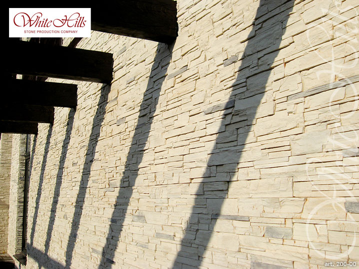 Облицовочный камень White Hills, Фьорд Лэнд, цвет 200-00
