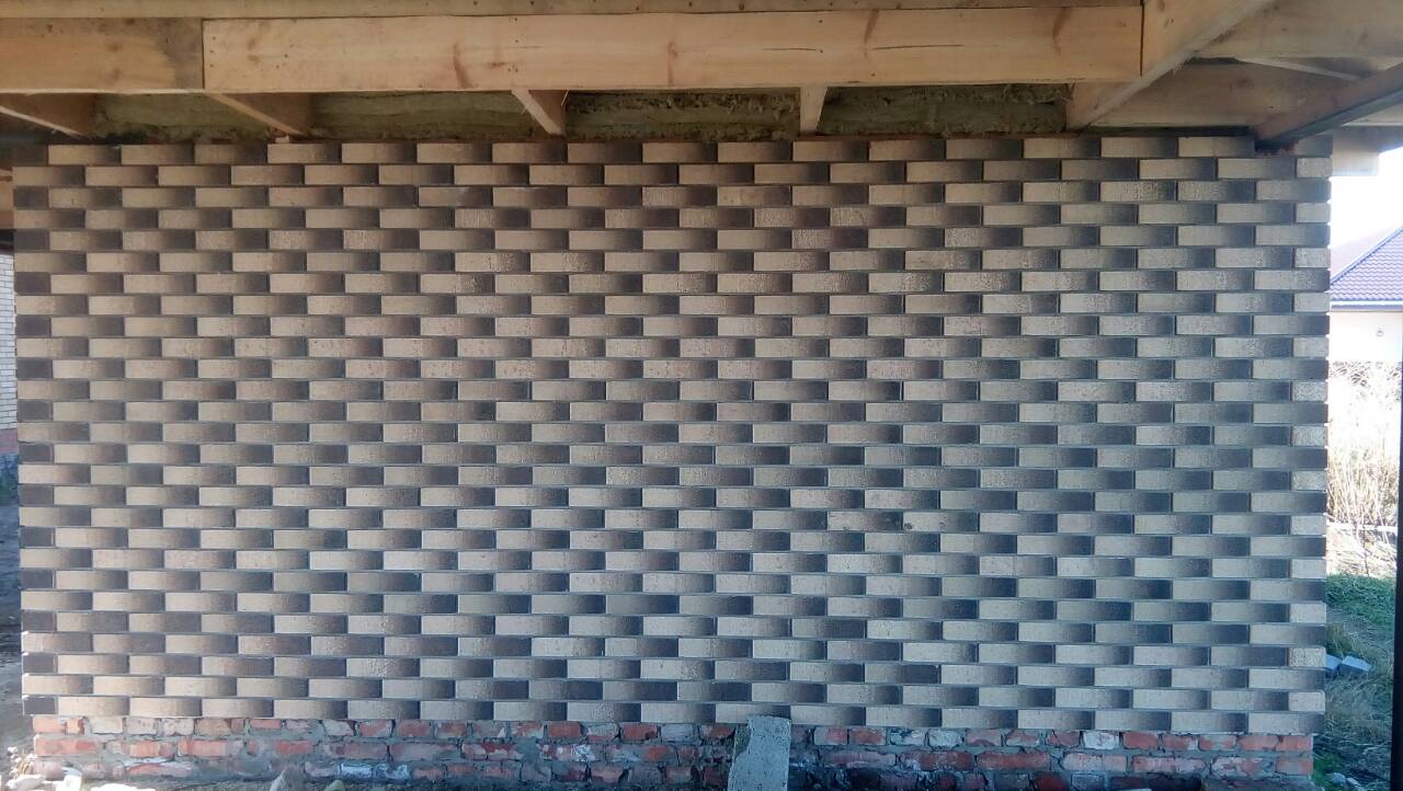 Дом из облицовочного кирпича белые ночи маттоне