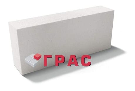 Блок газобетонный стеновой D500 B3,5 600х100х250 ГРАС-Саратов
