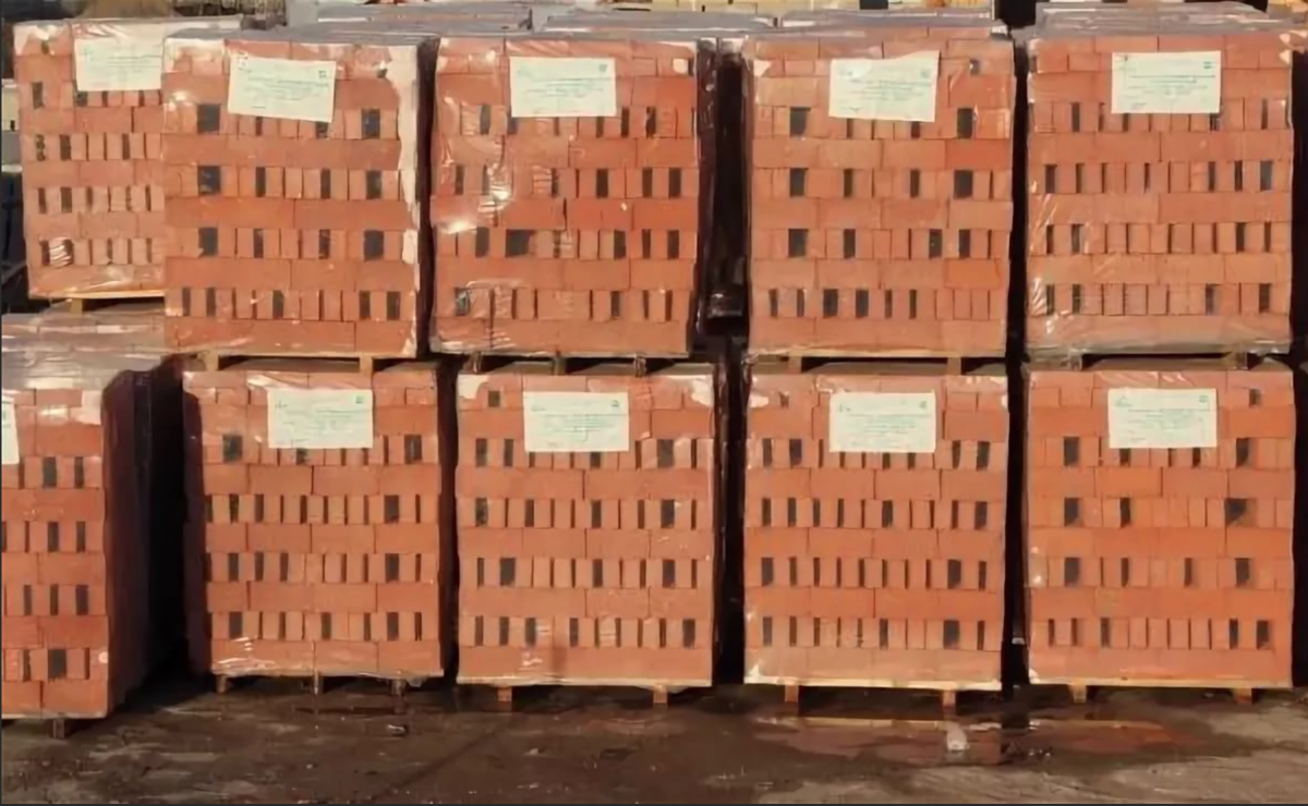 Кирпич полнотелый одинарный М-125 Касимов