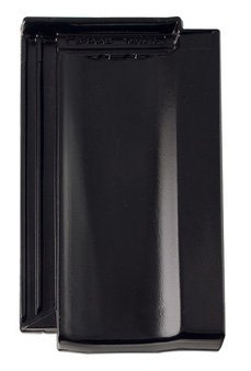 Керамическая черепица ТОПАЗ 13V черный, Braas